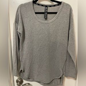 Grey long sleep top